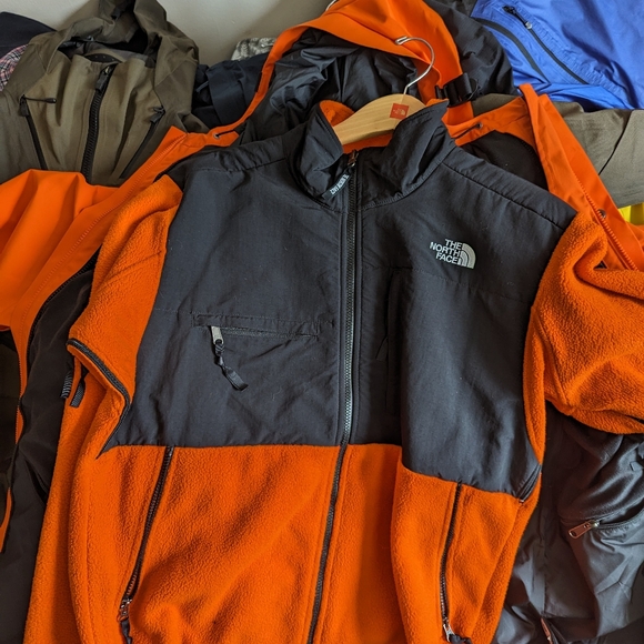 The North Face Denali zip-up Persian Orange 🍊🧡 - Picture 8 of 10